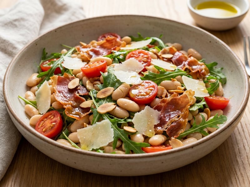 Tuscan Bean Salad | Crispy & Fresh