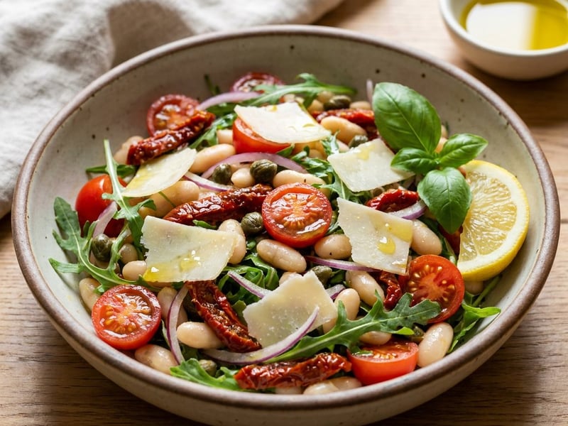 Tuscan Bean Salad | Fresh & Protein-Rich