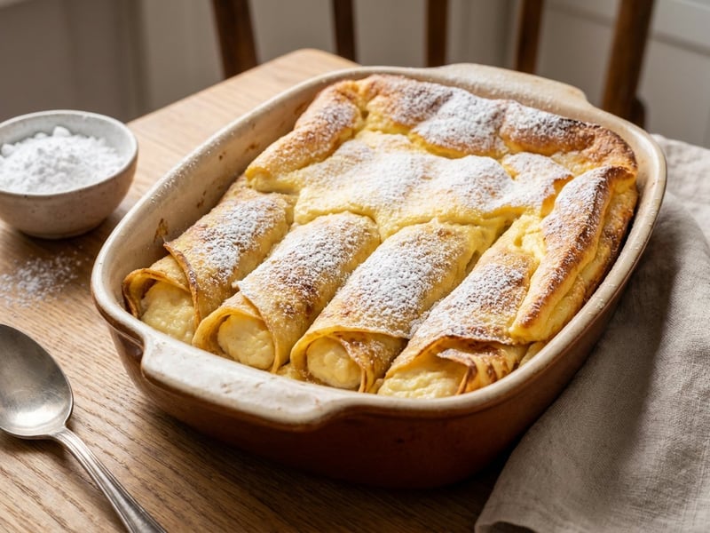 Baked Quark Pancakes | Fluffy from the Oven