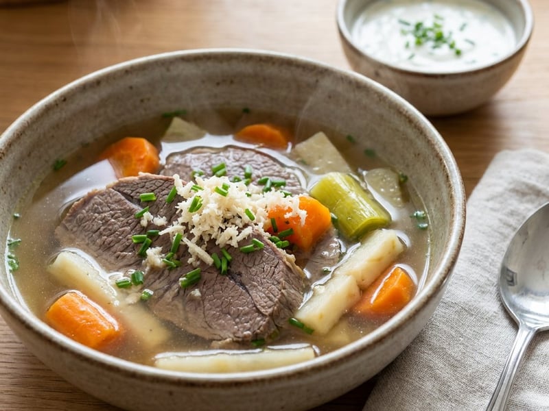 Viennese Tafelspitz | Tender Boiled Beef