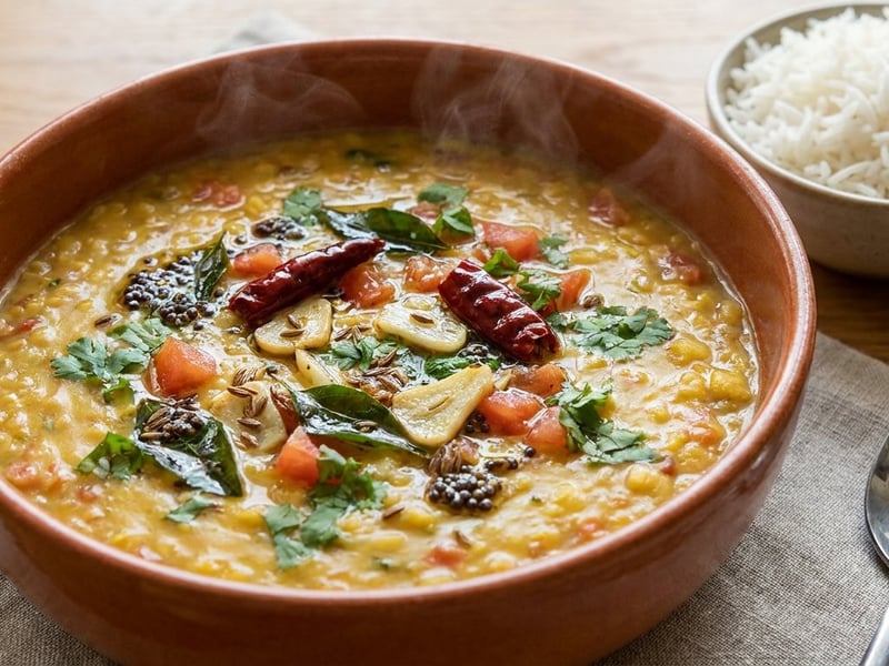 Indisches Linsen Dal Tadka | Cremig & Würzig