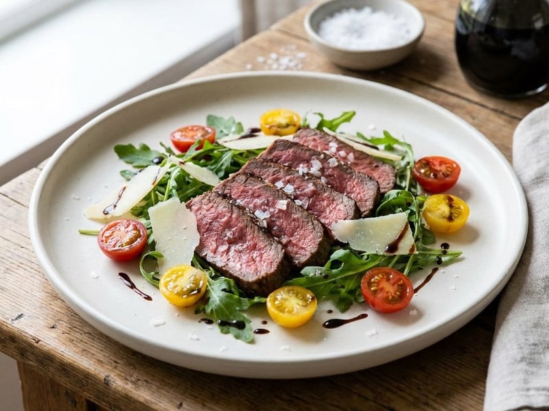 Tagliata di Manzo | Quick Rump Steak with Arugula