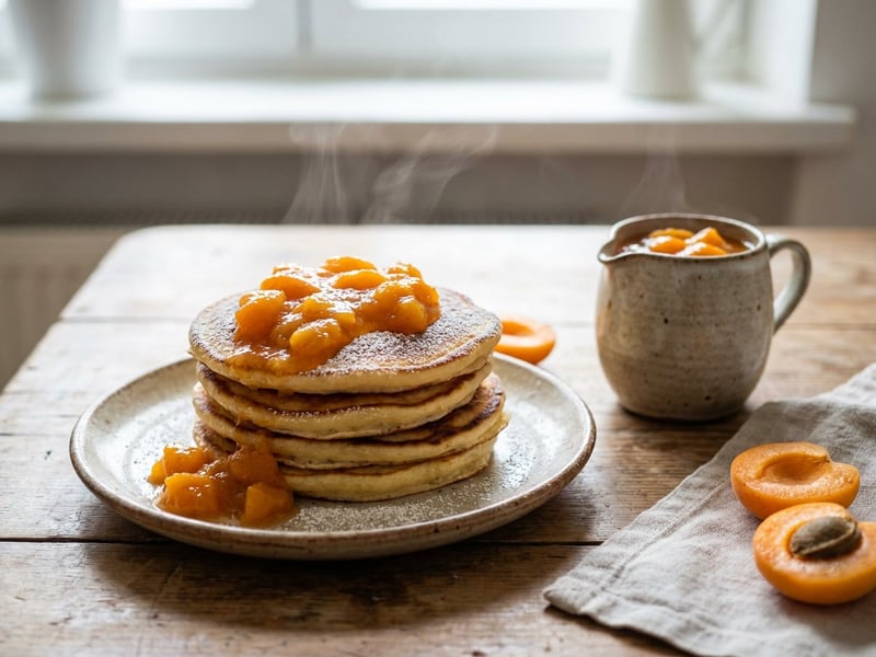 Flaumige Topfen-Dalken mit Sommer-Marillen | Süßer Brunchgenuss
