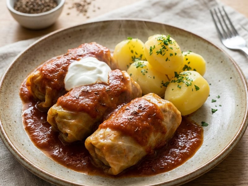 Alt-Wiener Krautrouladen mit Faschiertem | Deftiger Klassiker