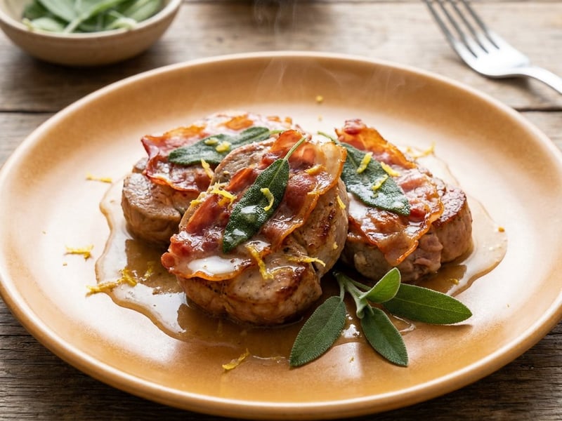 Saltimbocca di Maiale | Quick Pork Medallions with Sage