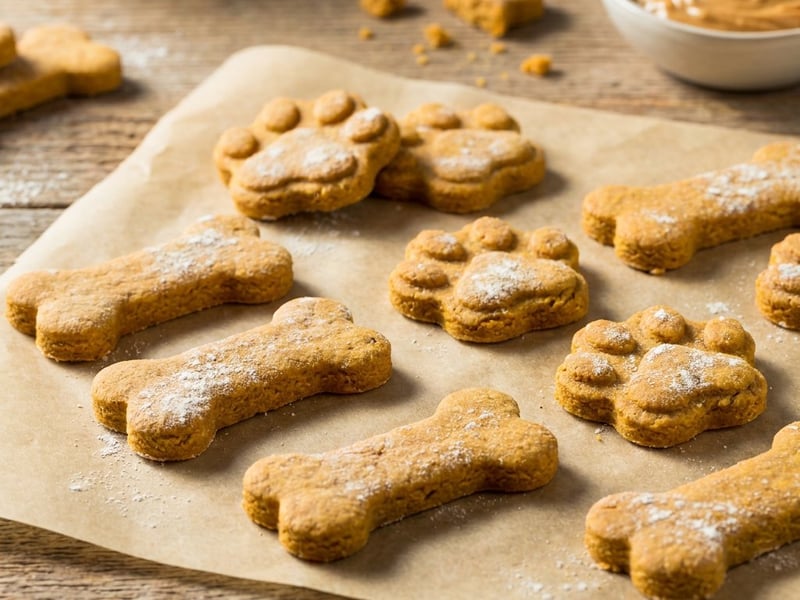 Selbstgemachte Hundekekse | Knuspriger Snack