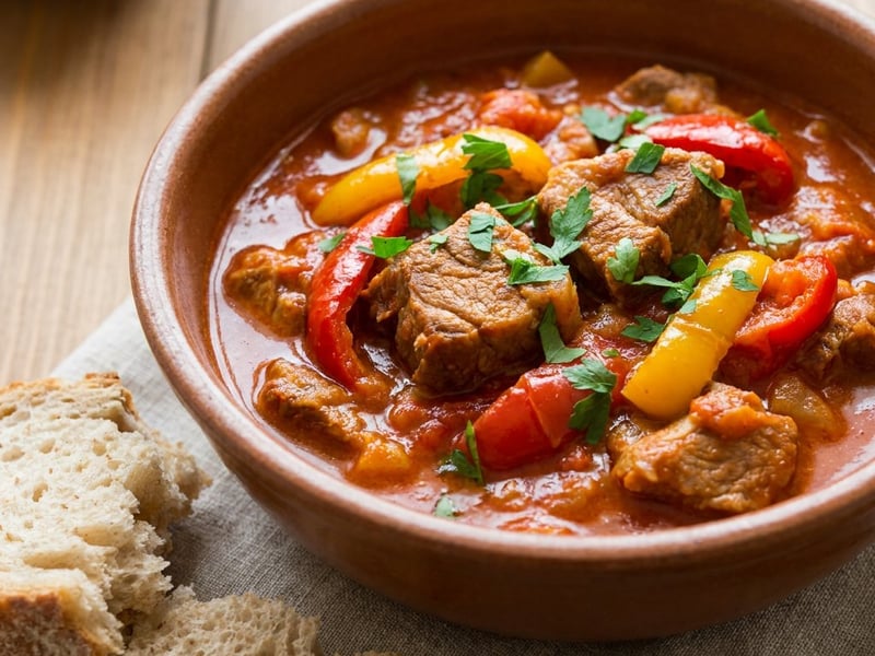 Balkan Mućkalica | Spicy Pork Stew