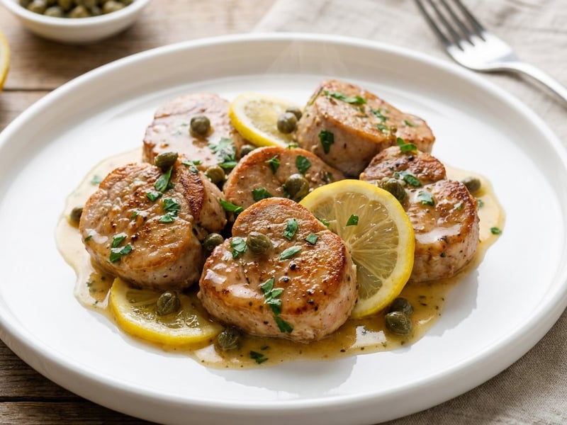 Scaloppine al Limone | Schnelle Schweinsmedaillons
