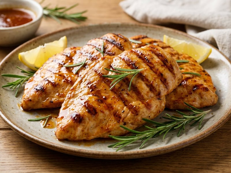 Gegrillte BBQ-Putensteaks | Saftig mariniert