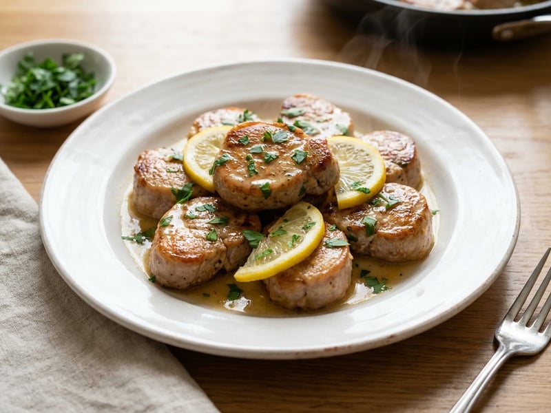 Scaloppine al Limone | Zarte Schweinsmedaillons