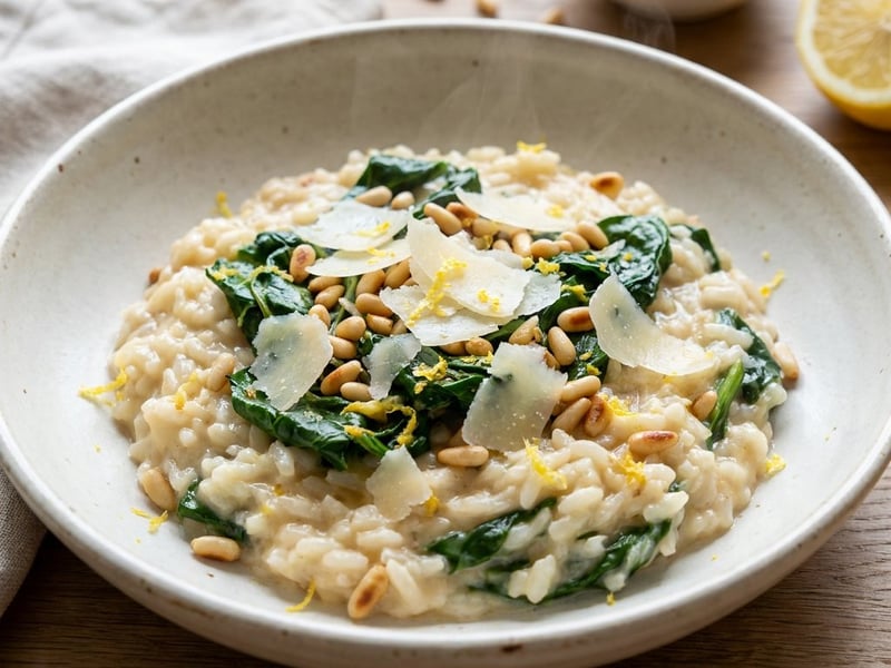 Creamy Swiss Chard Risotto | Italian Summer Delight