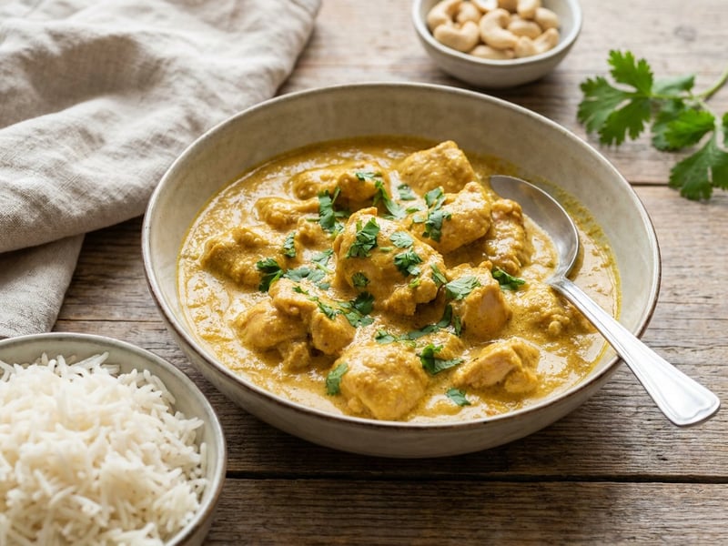 Indisches Hendl Korma | Mild-cremig in 25 Minuten