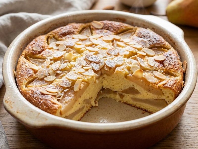 Styrian Pear Semolina Bake | Fluffy & Fruity
