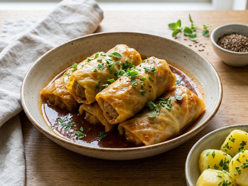 Classic Cabbage Rolls | Juicy with Minced Meat