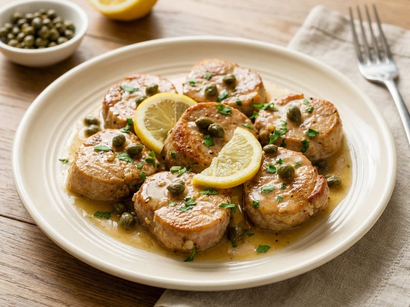 Scaloppine al Limone | Fine Medallions in Lemon Sauce