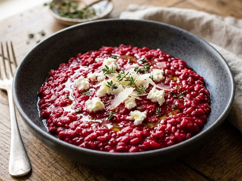 Cremiges Rote-Rüben-Risotto | Samtig & Aromatisch