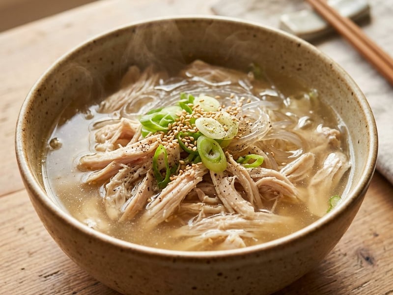Dak Gomtang | Klare koreanische Hendlsuppe
