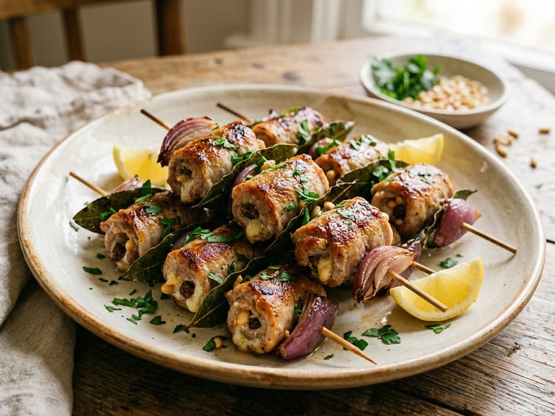 Involtini alla Siciliana | Sicilian Pork Rolls