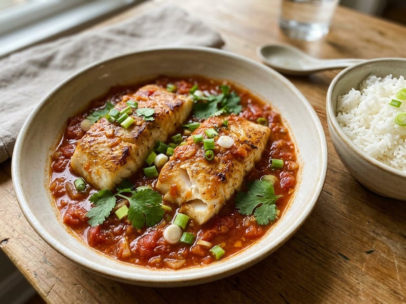 Cá Sốt Cà Chua | Saftiger Fisch in Paradeisersauce
