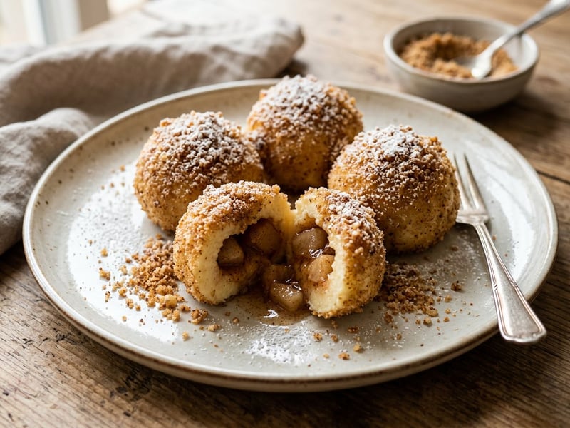 Flaumige Birnen-Topfenknödel | Süßer Herbstgenuss