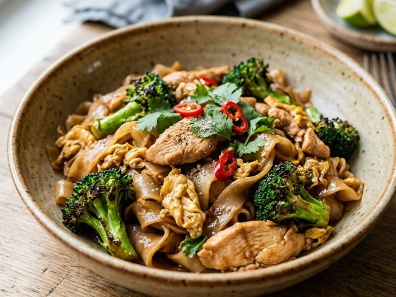 Pad See Ew mit Hendl | In 15 Minuten fertig