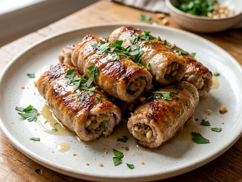 Involtini di Maiale | Sicilian Pork Rolls