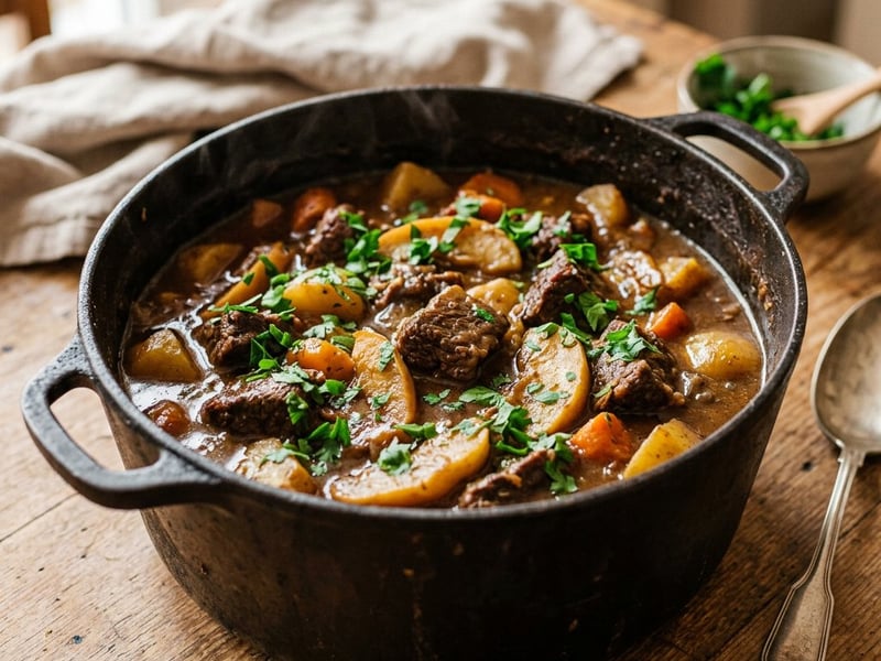 Mostviertel Beef Stew | Tenderly braised in cider