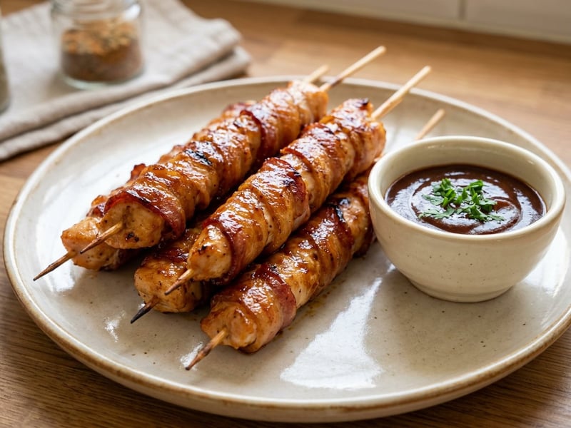 Hendl-Bacon-Grillfackeln | Rauchig & knusprig vom Grill