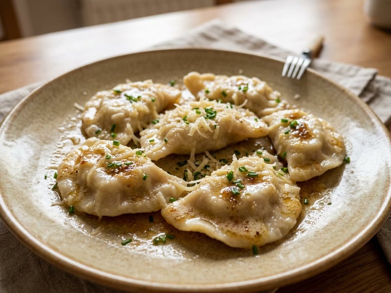 Osttiroler Schlipfkrapfen mit Faschiertem
