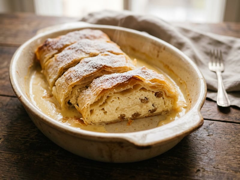 Old Viennese Millirahmstrudel | Fluffy from the Oven