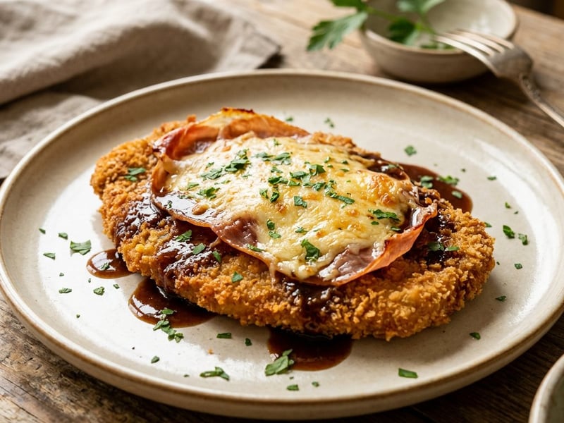 Cotoletta alla Bolognese | Bolognese-Style Schnitzel