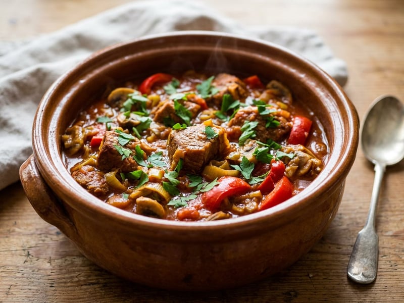 Bulgarian Pork Kavarma | Tender Braised Stew