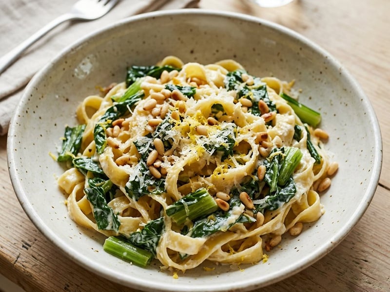 Tagliatelle mit Mangold & Ricotta | Cremiger Herbstgenuss