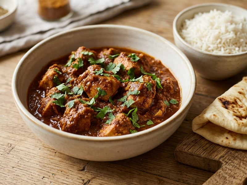 Quick Chicken Vindaloo | Ready in 25 Minutes