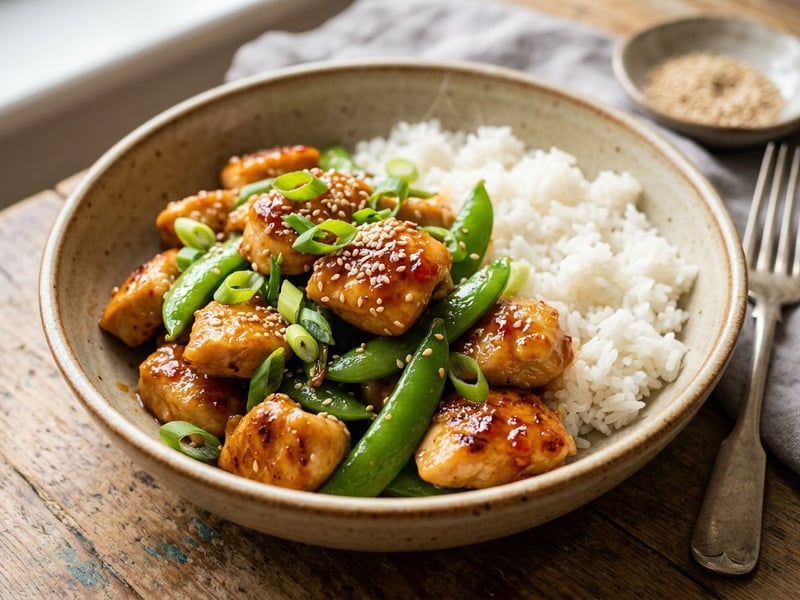 Sweet Chili Chicken Wok | Crisp & ready in 20 minutes