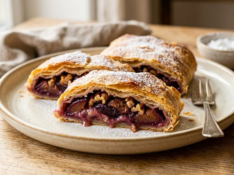 Altwiener Zwetschkenstrudel | Knusprig & Saftig