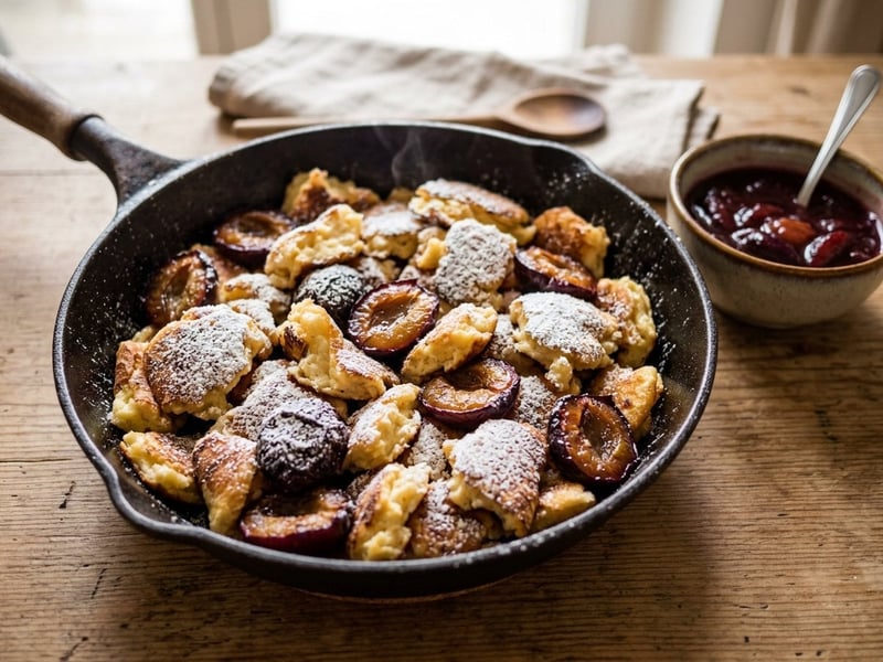 Altwiener Zwetschken-Kaiserschmarrn