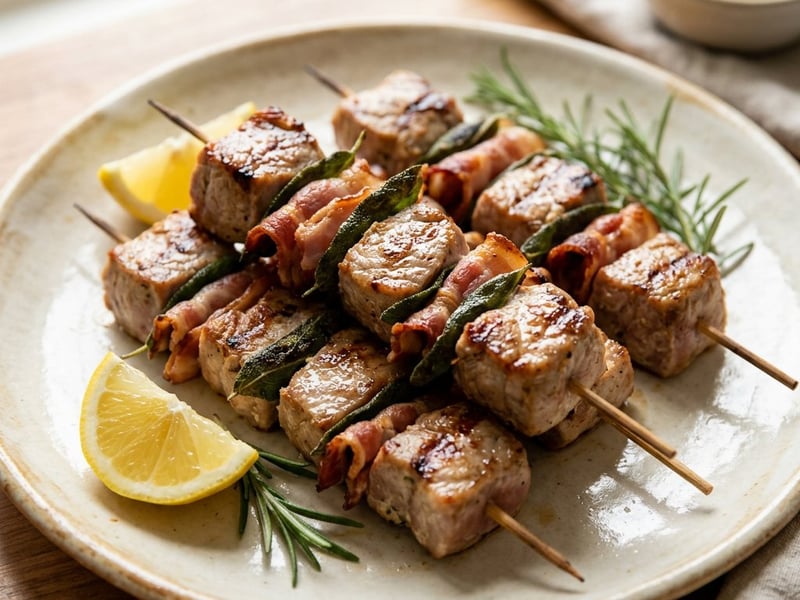 Spiedini di Maiale | Saftige Schweinsspieße