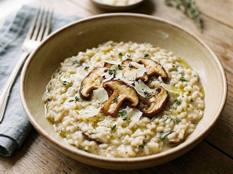 Shiitake-Risotto | Cremig & Umami