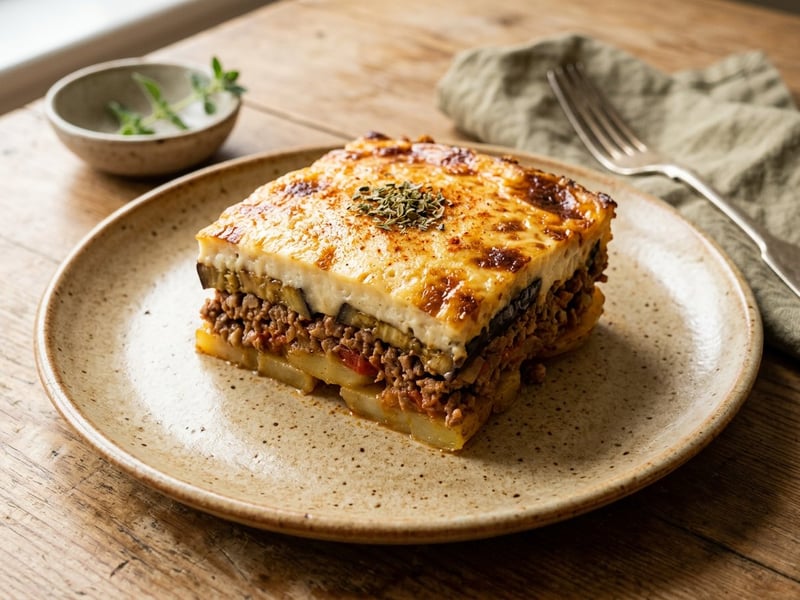 Greek Lamb Moussaka | Spiced Oven Classic