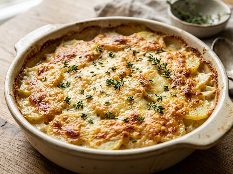Waldviertel Potato and Celeriac Gratin | With Savoury Mountain Cheese