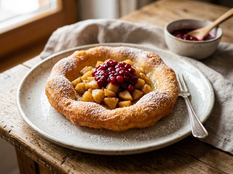 Tyrolean Apple Kiachl | Crispy & Cinnamony