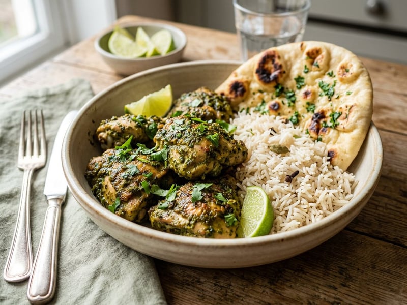 Indisches Chicken Cafreal | Würzige Goan-Pfanne in 25 Min