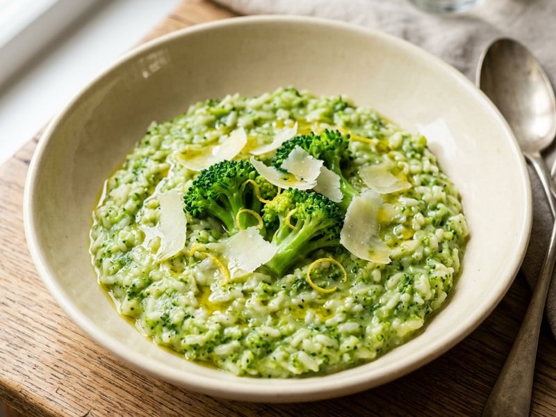 Cremiges Brokkoli-Risotto | Fein & aromatisch mit Parmesan