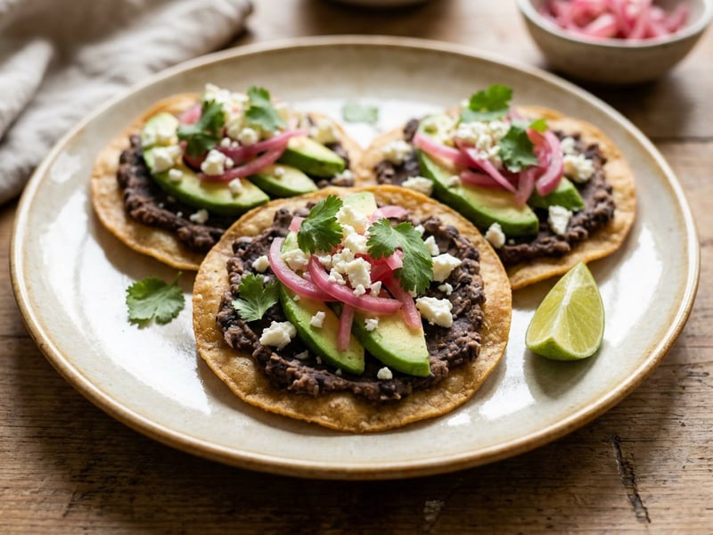 Mexican Panuchos with Beans | Crispy Street Food Hit