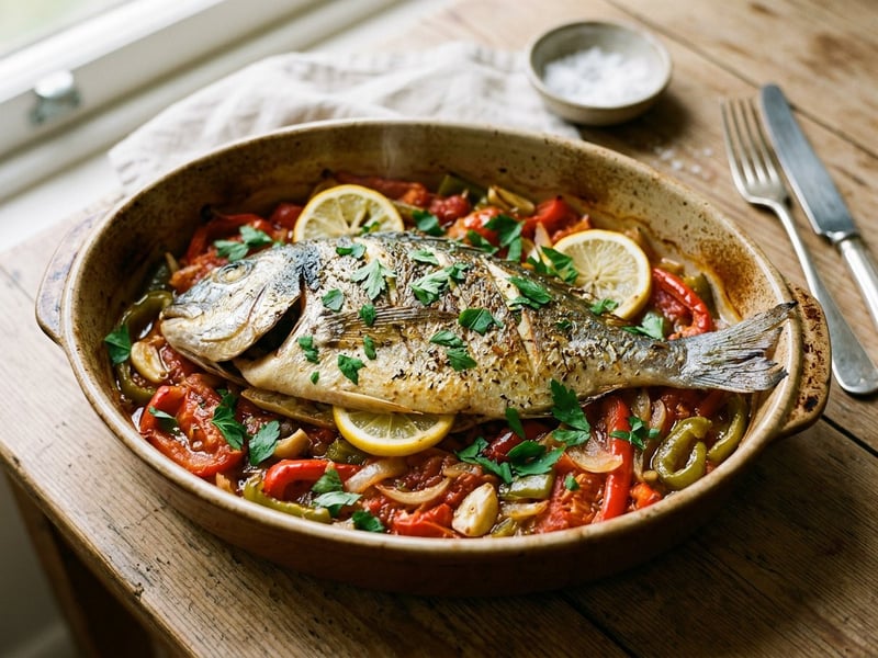 Dorada a la Roteña | Juicy Oven-Baked Sea Bream
