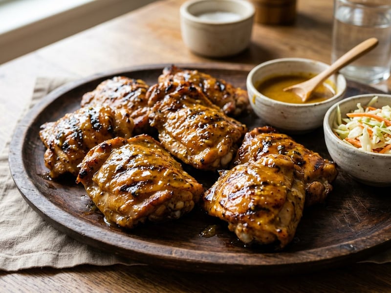 Carolina Gold BBQ Chicken | Spicy-Sweet Glazed