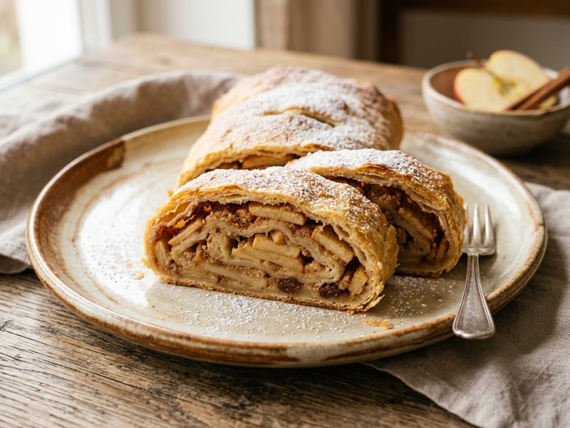 Styrian Apfelschlankel | Tender Apple Delight