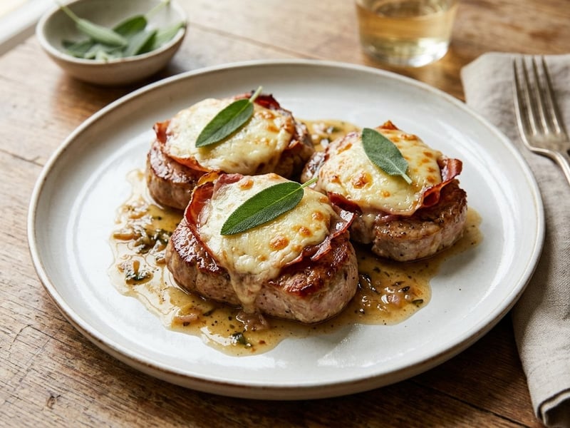 Scaloppine alla Valdostana | Tenderly gratinated