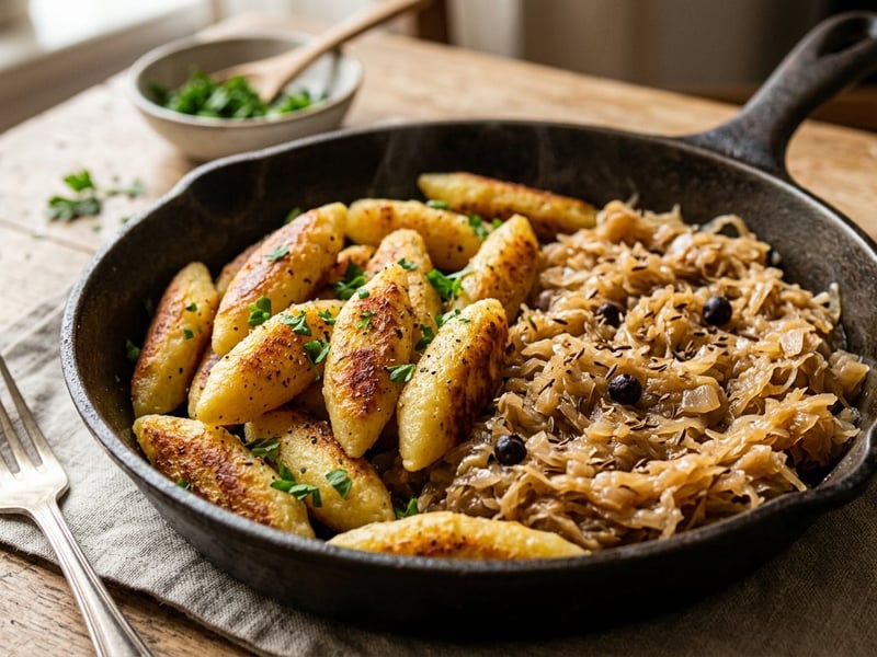 Tiroler Erdäpfelpaunzen | Goldbraun gebacken